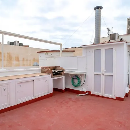 Acogedor Apartamento Centro Ciudad, 1m Playa, Terraza Fuengirola